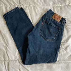 Levi’s 505 Dark Wash Jeans — 32x32